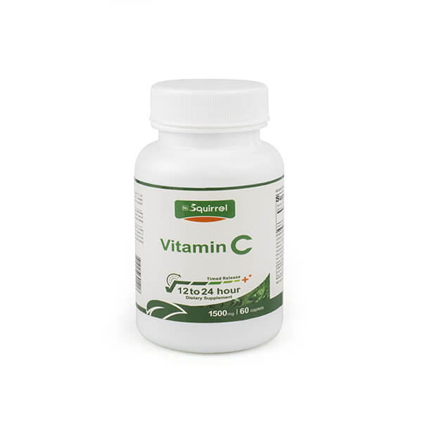 Vitamina C 1500 mg 60 tabletas Comprimidos antienvejecimiento de liberación sostenida